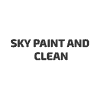 Sky paint and clean Sky paint and clean